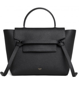 Celine Сумка MICRO BELT BAG из зернистой кожи