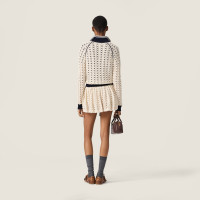 Miu Miu Кашемировый свитер с высоким воротником