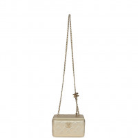 Chanel Сумка-трансформер Classic Powder Lambskin Pearl Crush Vanity