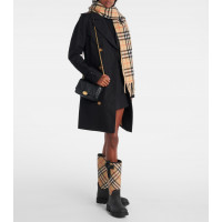 Burberry Маленькая стеганая кожаная сумка через плечо