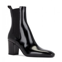 Saint Laurent Кожаные ботильоны Betty 70