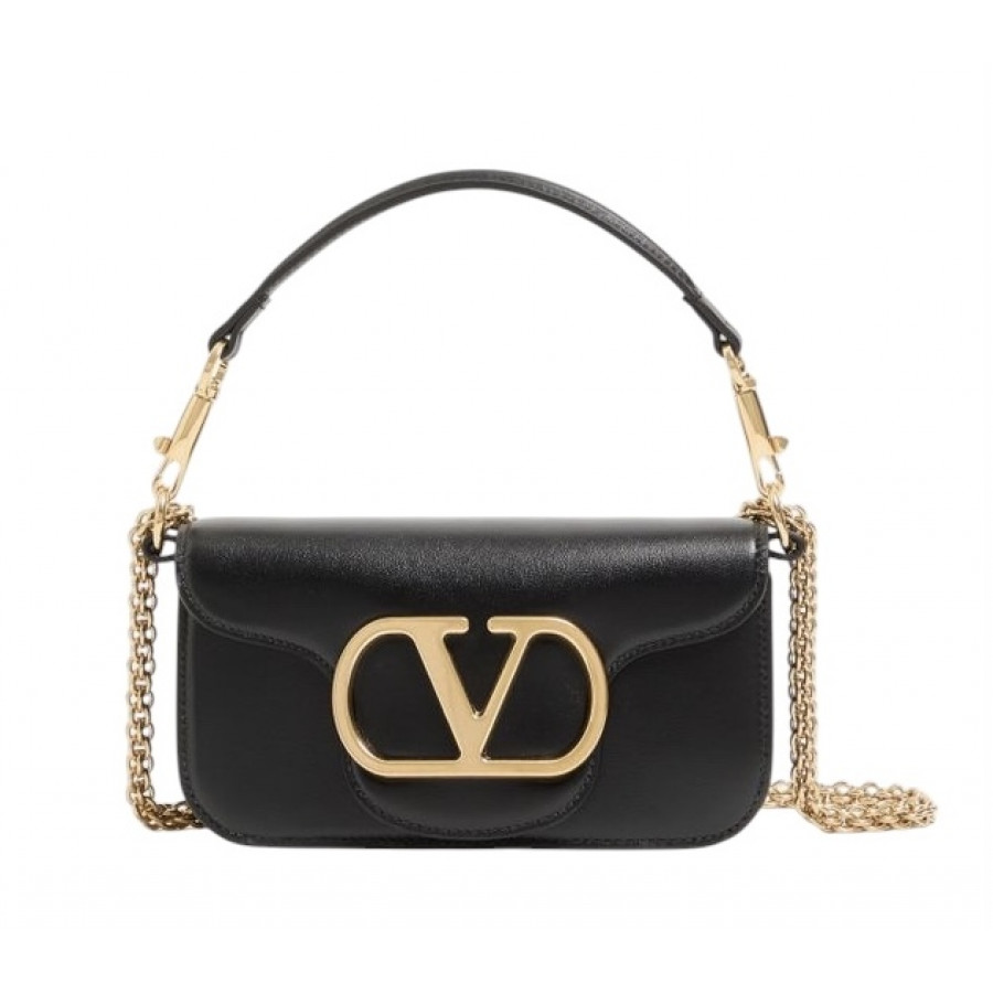 Valentino Маленькая сумка через плечо Locò из телячьей кожи