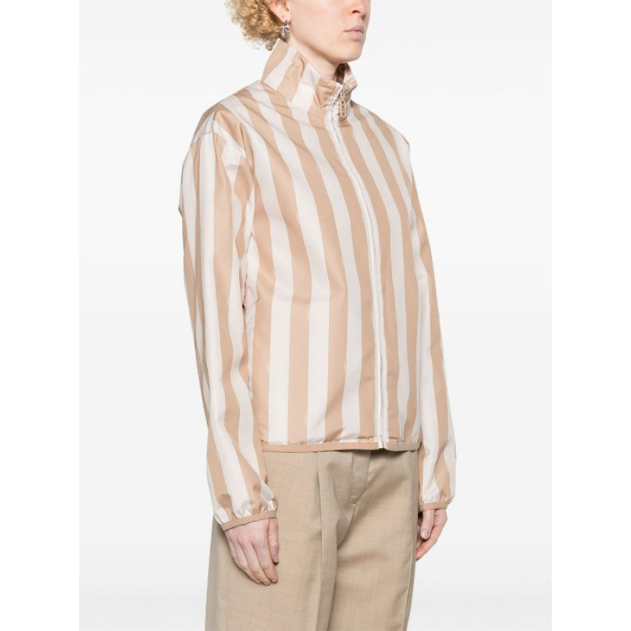 Fendi Двусторонняя полосатая куртка