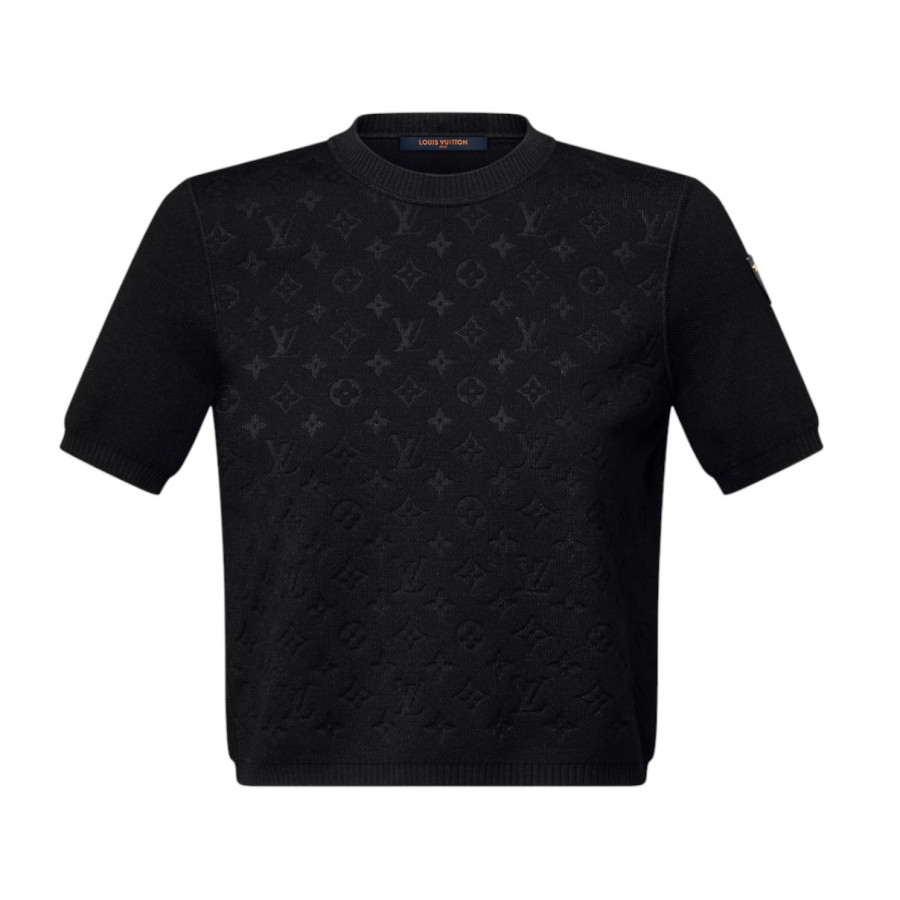 Louis Vuitton Вязаный топ с монограммой
