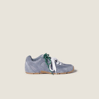 Miu Miu X New Balance Кроссовки New Balance X Miu Miu 530 SL из замши и сетки
