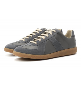 Maison Margiela Кожаные кеды Replica