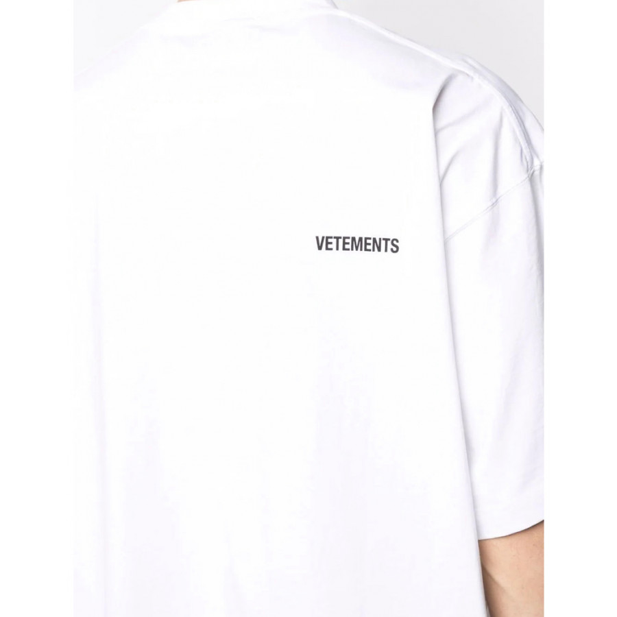 VETEMENTS Футболка с логотипом No Mainstream