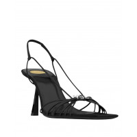 Saint Laurent САНДАЛИИ JERRY ИЗ ГЛАДКОЙ КОЖИ