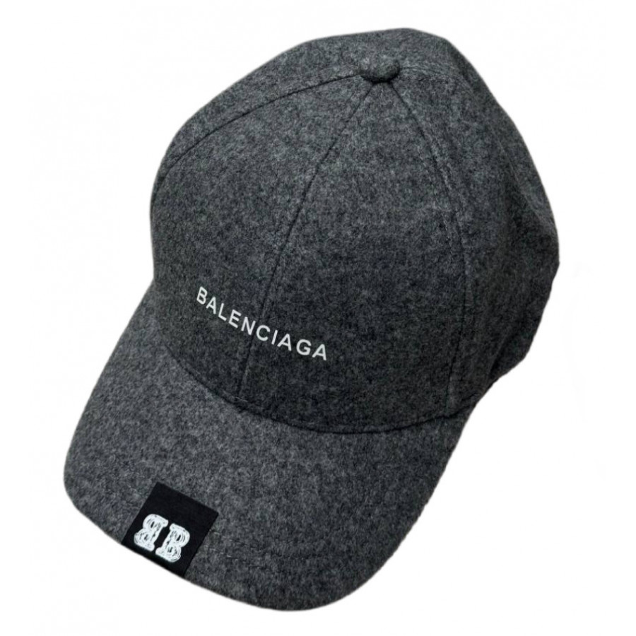 Balenciaga Кашемировая бейсболка с логотипом