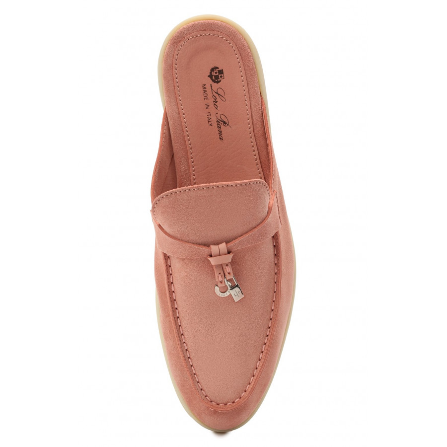 Loro Piana Замшевые сабо Babouche Charms Walk