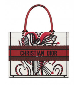 Dior СУМКА DIOR BOOK TOTE, МОДЕЛЬ СРЕДНЕГО ФОРМАТА