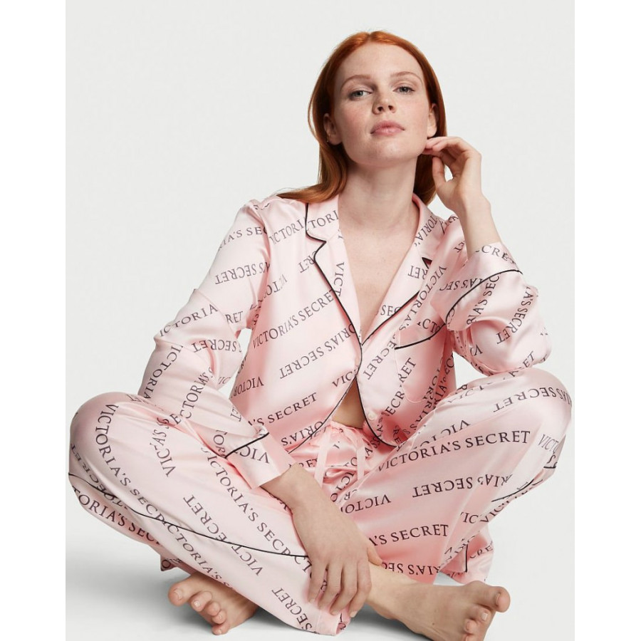 Victoria's Secret Пижамный комплект из атласного жаккарда