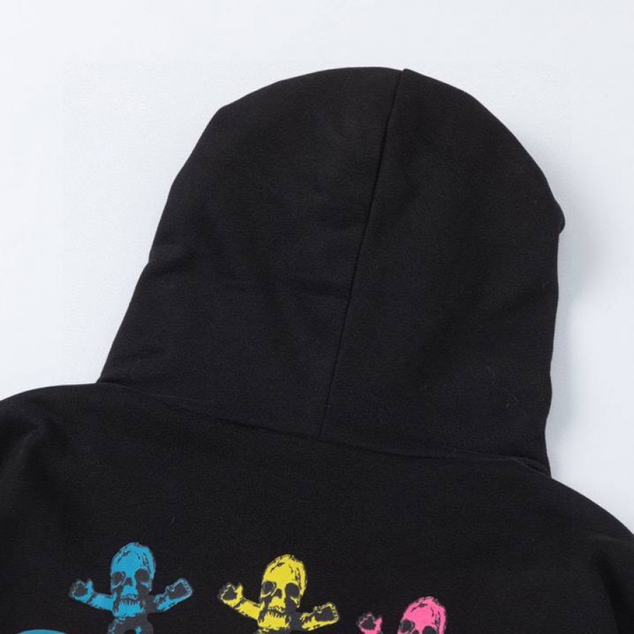 CHROME HEARTS Толстовка с капюшоном Harris Teeter на молнии