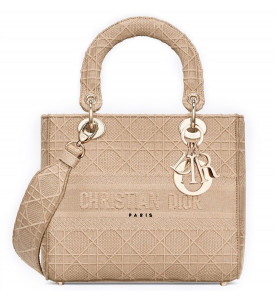 Dior СУМКА LADY D-LITE, МОДЕЛЬ СРЕДНЕГО ФОРМАТА