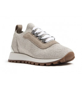 Brunello Cucinelli Текстильные кроссовки