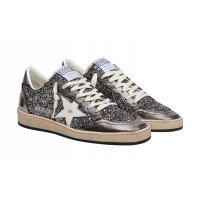 Golden Goose Кроссовки Ballstar с блестками