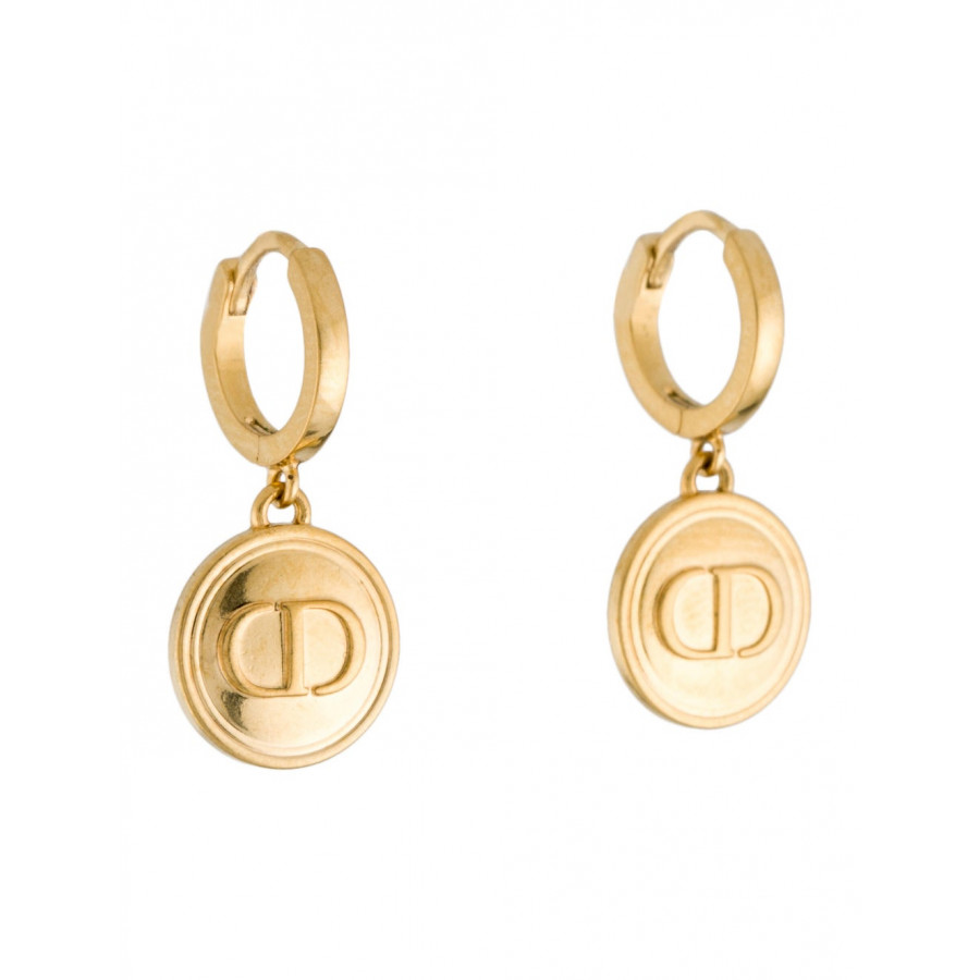 Dior Миниатюрные серьги CD