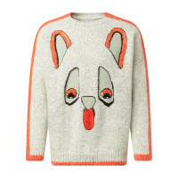 Loewe Свитер Louis Wain из шерстяной смеси с интарсией