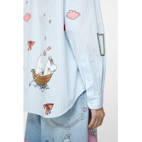 ACNE STUDIOS РУБАШКА НА ПУГОВИЦАХ ACNE STUDIOS X MOOMIN