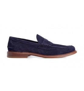 Brunello Cucinelli Пенни-лоферы из окрашенной вручную замши