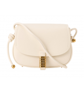 Pinko Маленькая сумка кросс-боди Saddle из кожи с декоративными узлами