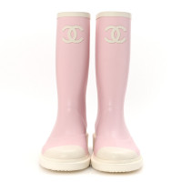 Chanel Резиновые сапоги с логотипом
