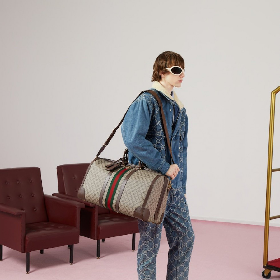 Gucci БОЛЬШАЯ СУМКА-ДАФЛ GUCCI SAVOY
