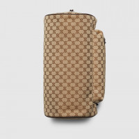 Gucci МАЛЕНЬКАЯ СУМКА-ДАФЛ ИЗ ТЕКСТИЛЯ GG