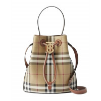 Burberry Сумка Small Check Monogram Bucket Bag