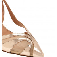 AQUAZZURA Сетчатые туфли с ремешком
