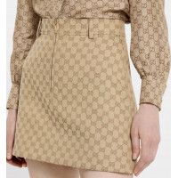 Gucci Юбка из жаккардовой ткани GG из хлопкового холста