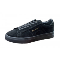 Santoni Замшевые кеды
