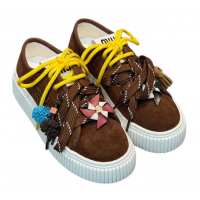 Miu Miu Замшевые кеды