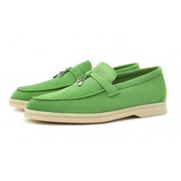 Loro Piana Замшевые лоферы Summer Charms Walk