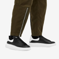 Alexander McQueen Кроссовки Heel Tab Wedge Sole Sneaker