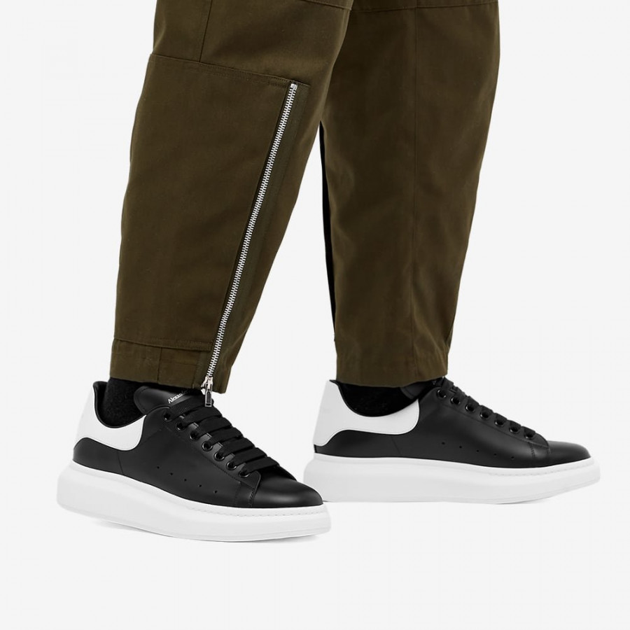 Alexander McQueen Кроссовки Heel Tab Wedge Sole Sneaker