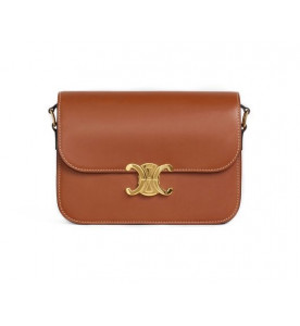 Celine СУМКА CLASSIQUE TRIOMPHE ИЗ НАТУРАЛЬНОЙ ТЕЛЯЧЬЕЙ КОЖИ