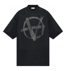 VETEMENTS Хлопковая футболка