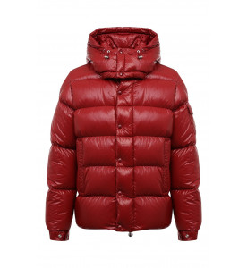 Moncler Короткая куртка-пуховик Moncler Maya 70 с капюшоном