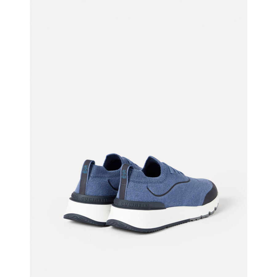 Brunello Cucinelli Кроссовки из трикотажа