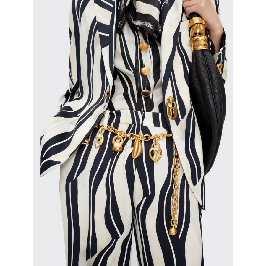 Schiaparelli Пиджак с замком PAINTRBUSH