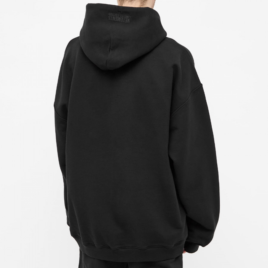 VETEMENTS ТОЛСТОВКА С КАПЮШОНОМ VETEMENTS SWEET LOGO