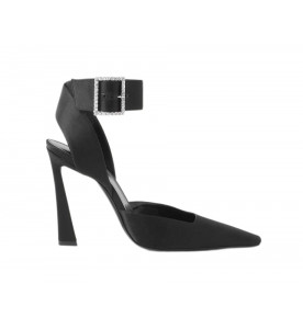 Saint Laurent Атласные туфли Fanny 110