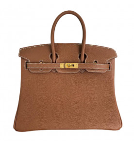 Hermes Сумка Birkin 25 Gold Togo