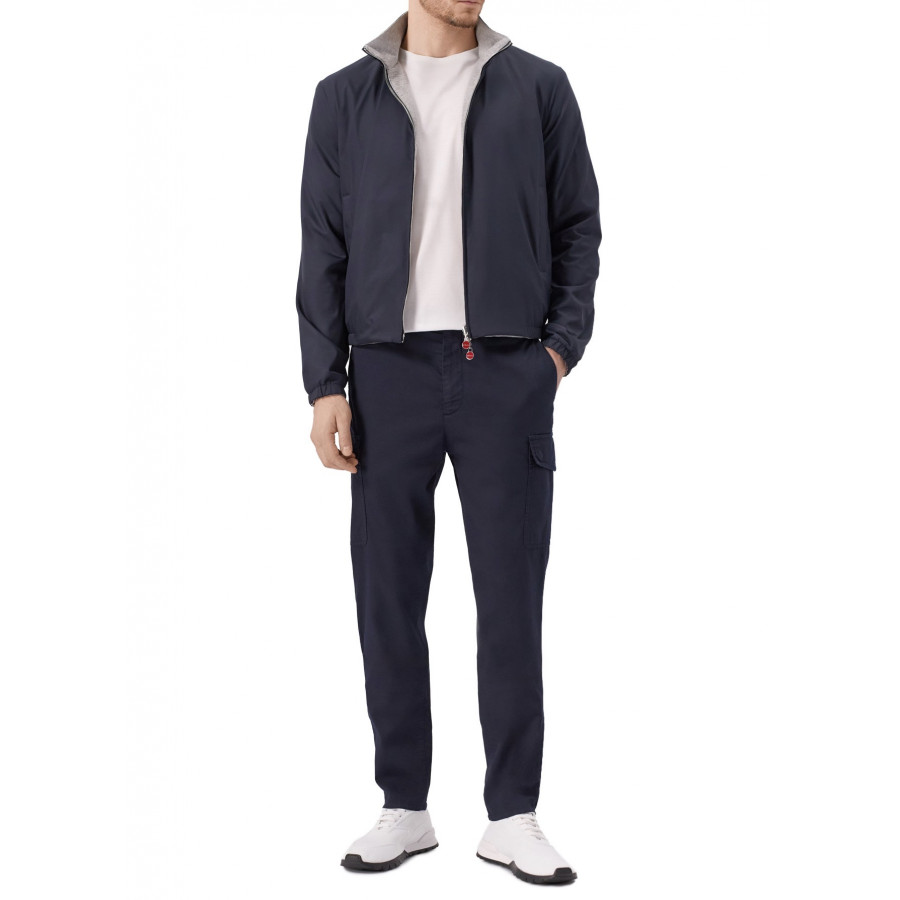 Kiton Двусторонний бомбер ветровка