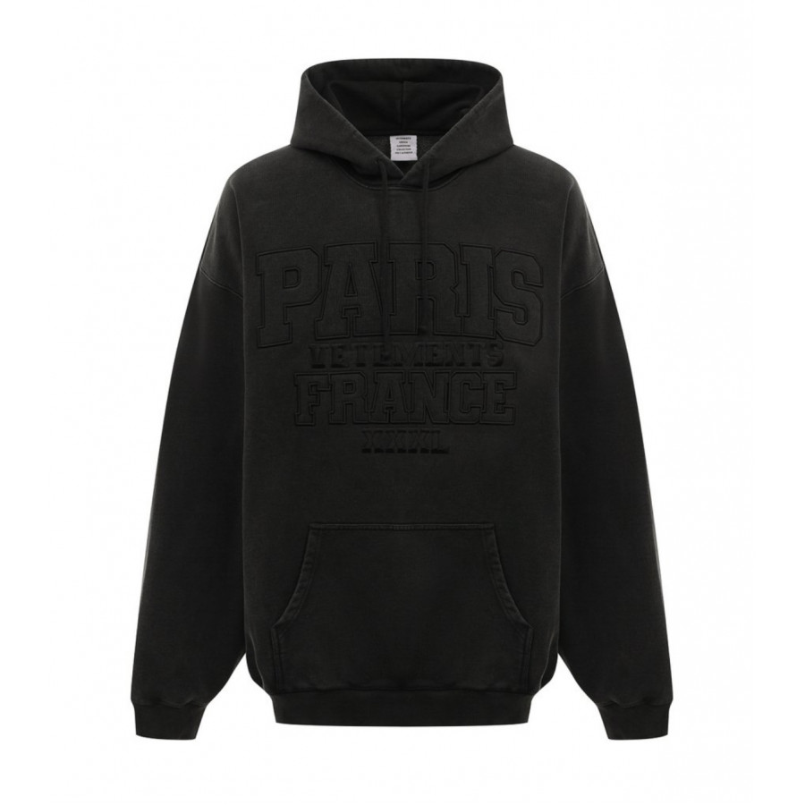 VETEMENTS Толстовка с вышитым логотипом VETEMENTS