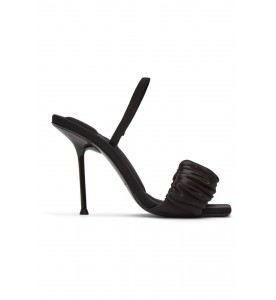 Alexander Wang Босоножки julie scrunchie из атласа