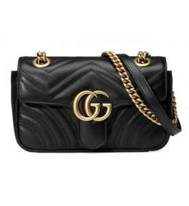 Gucci Сумка через плечо GG Marmont с матовой отделкой