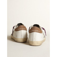 Golden Goose Кеды Super-Star с леопардовым принтом в виде звезды