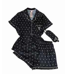 Victoria's Secret Атласный короткий пижамный комплект